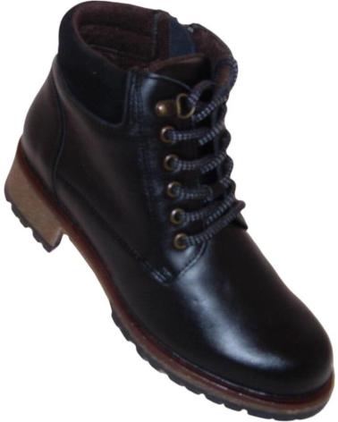 Bottines pour Femme MAWEN BOTIN PIEL COMODIDAD Y RESISTENCIA NEGRO
