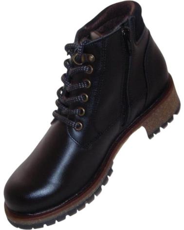 Bottines pour Femme MAWEN BOTIN PIEL COMODIDAD Y RESISTENCIA NEGRO