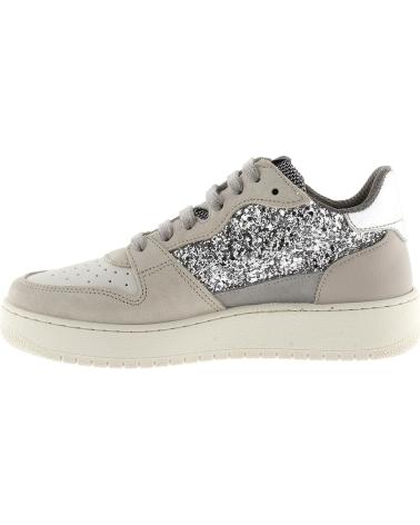 Deportivas de Mujer VICTORIA SNEAKERS 1258261 MADRID GLITTER PLATA