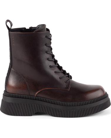 Stivaletti per Donna VICTORIA BOTAS 1301103 DUBLIN CORDONES EFECTO PIEL MARRON