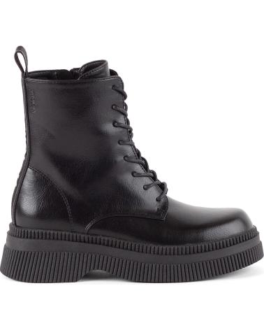 Stivaletti per Donna VICTORIA BOTAS 1301103 DUBLIN CORDONES EFECTO PIEL NEGRO