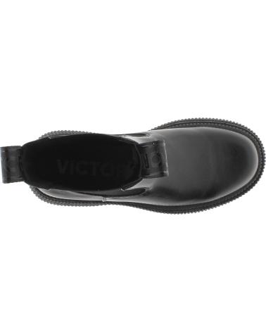 Botins de Mulher VICTORIA BOTAS 1301104 DUBLIN CHELSEA EFECTO PIEL NEGRO