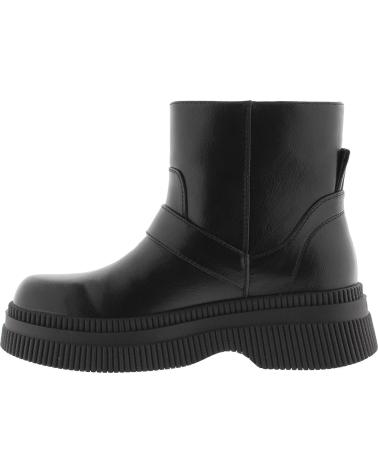 Botas de Mulher VICTORIA BOTAS 1301105 DUBLIN HEBILLA EFECTO PIEL NEGRO