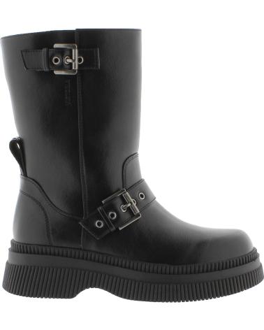 Stivali per Donna VICTORIA BOTAS 1301106 DUBLIN HEBILLAS EFECTO PIEL NEGRO