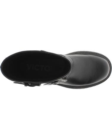 Botas de Mulher VICTORIA BOTAS 1301106 DUBLIN HEBILLAS EFECTO PIEL NEGRO