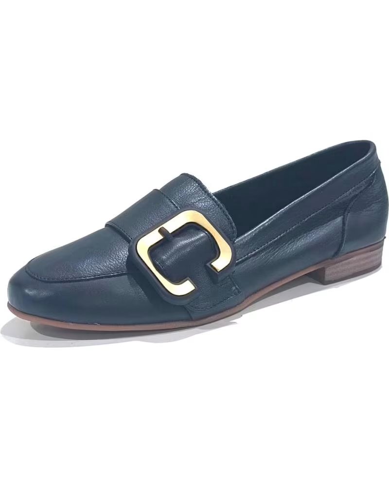 Sapatos de Mulher  ZAPATO MOCASIN CASUAL CON HEBILLA NEGRO