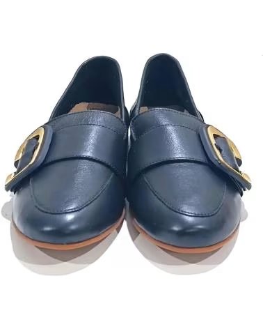 Sapatos de Mulher  ZAPATO MOCASIN CASUAL CON HEBILLA NEGRO