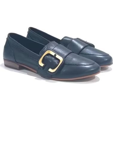 Sapatos de Mulher  ZAPATO MOCASIN CASUAL CON HEBILLA NEGRO