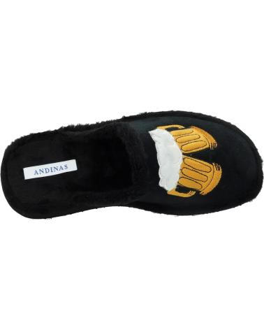 Pantoufles pour Homme ANDINAS 437 NEGRO
