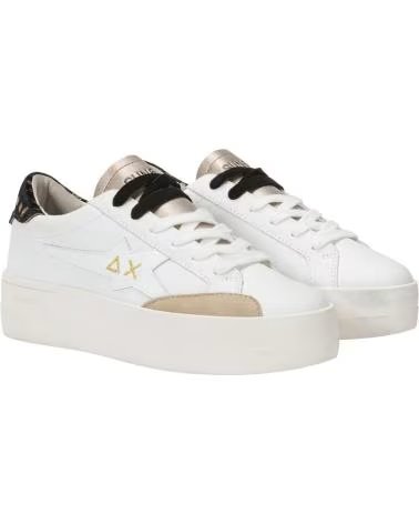 Sneaker für Damen SUN68 BIG KATY LEATHER SCPZ44223-S0143 BLANCO