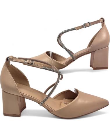 Sandales pour Femme TIMBOS SANDALIA TACON VESTIR MUJER NUDE 130616 VARIOS COLORES