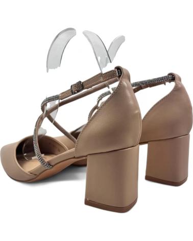 Sandales pour Femme TIMBOS SANDALIA TACON VESTIR MUJER NUDE 130616 VARIOS COLORES