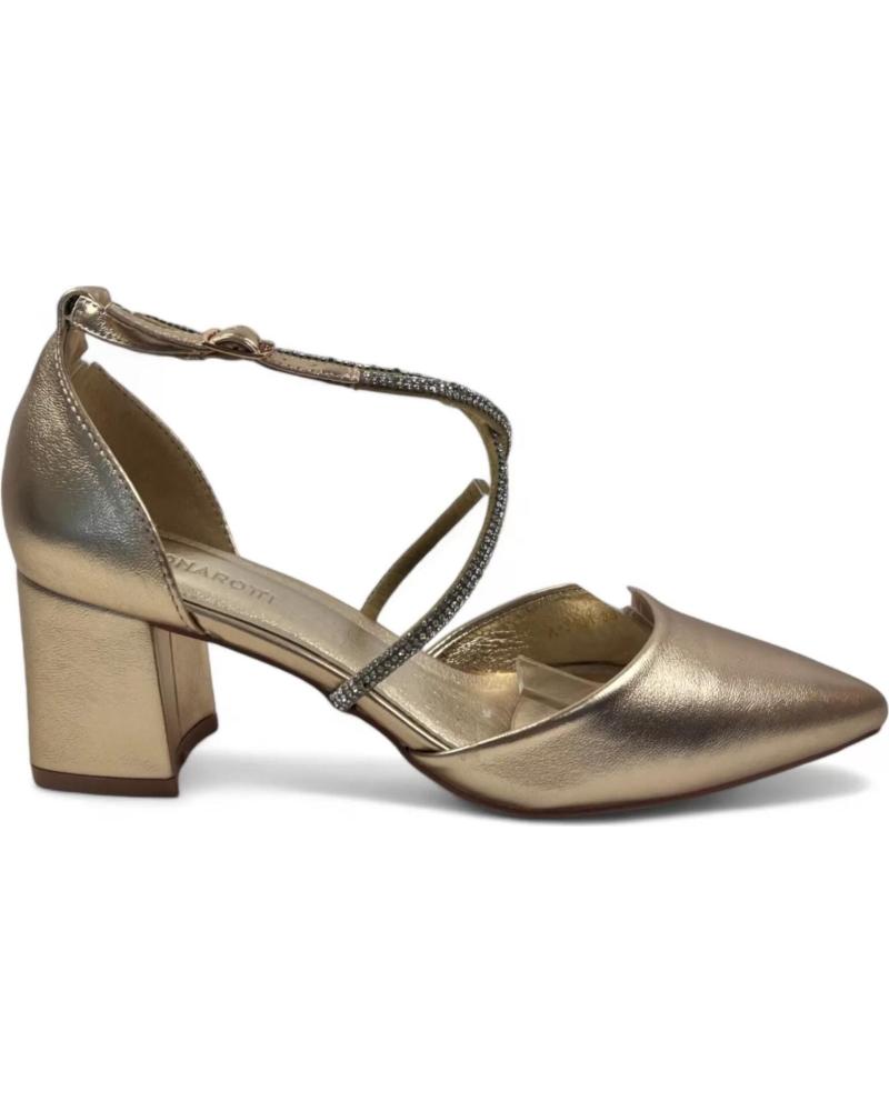 Sandali per Donna TIMBOS SANDALIA TACON FIESTA MUJER ORO 130615 AMARILLO