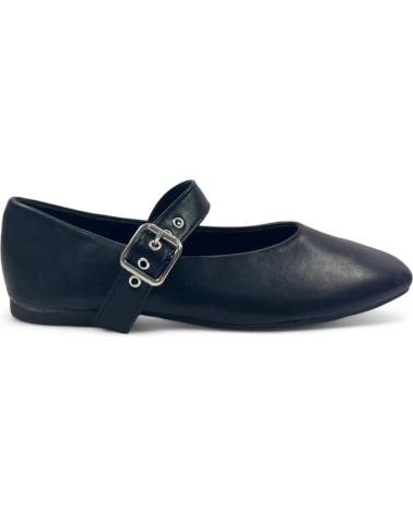 Woman Flat shoes TIMBOS MERCEDES PLANO VESTIR MUJER 130613 NEGRO