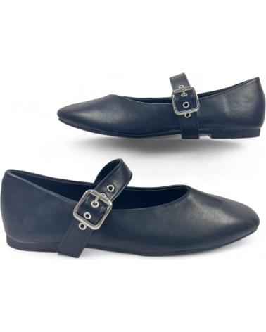 Woman Flat shoes TIMBOS MERCEDES PLANO VESTIR MUJER 130613 NEGRO