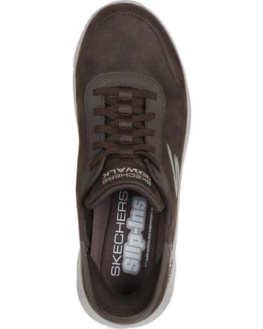 Sportif pour Homme SKECHERS SNEAKERS 216326 HOMBRE MARRON MARRóN