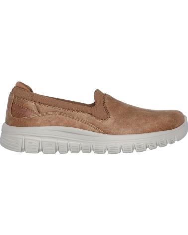 Sportif pour Femme SKECHERS SNEAKERS 100703 MUJER CUERO MARRóN