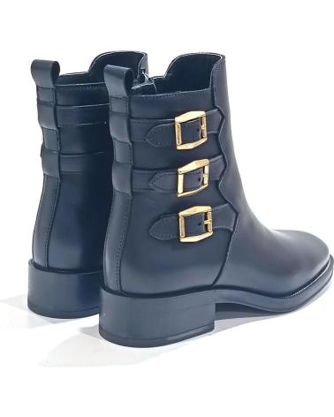 Botas de Mujer ALPE BOTINES EN COLOR PARA MUJER NEGRO