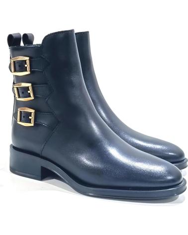 Botas de Mujer ALPE BOTINES EN COLOR PARA MUJER NEGRO