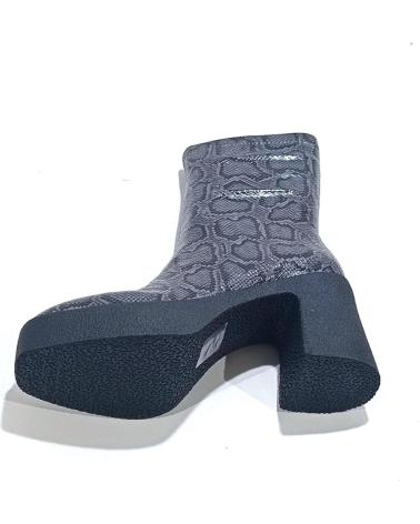 Stiefel für Damen NOA HARMON BOTIN VESTIR DE LICRA ELASTICA CON TACON Y PLATAFORMA GRIS