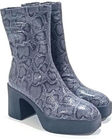 Stiefel für Damen NOA HARMON BOTIN VESTIR DE LICRA ELASTICA CON TACON Y PLATAFORMA GRIS