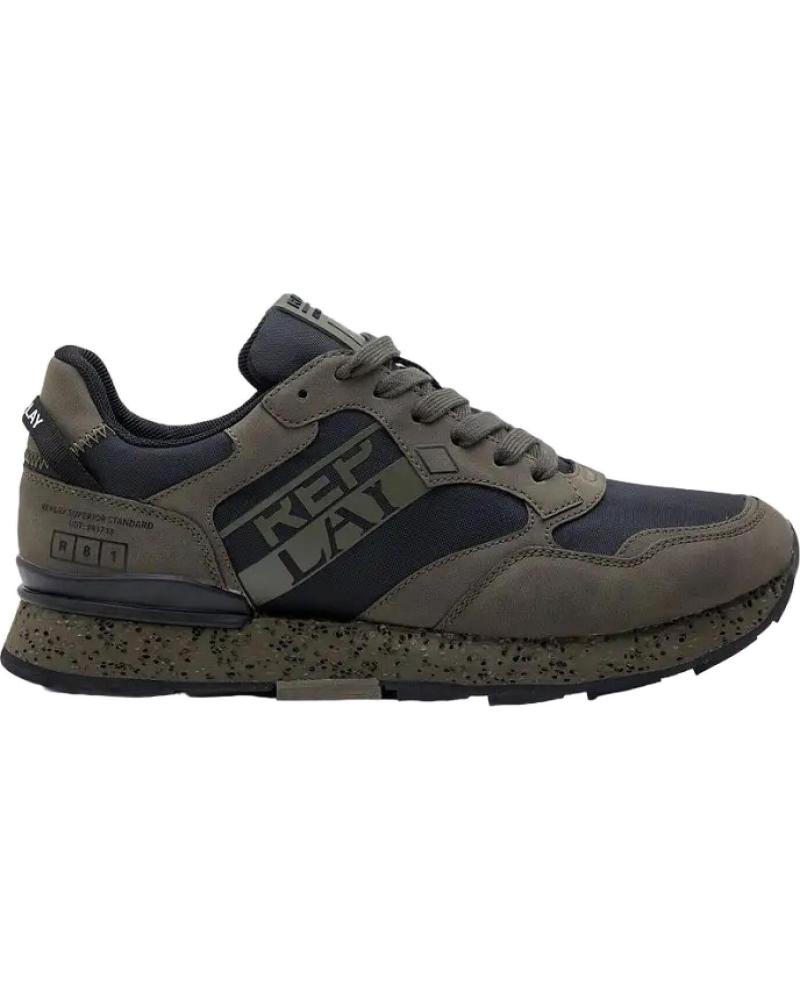 Man Trainers REPLAY ARTHUR STREET RS680089S-1935 VERDE