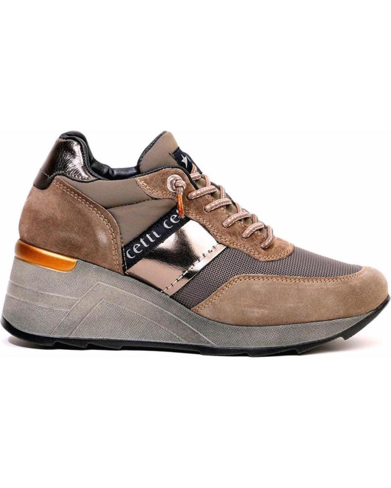 Sapatilhas de Mulher CETTI DEPORTIVAS EN COLOR PARA MUJER NEGRO