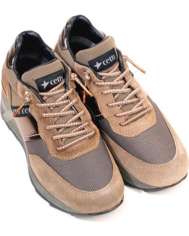 Sapatilhas de Mulher CETTI DEPORTIVAS EN COLOR PARA MUJER NEGRO