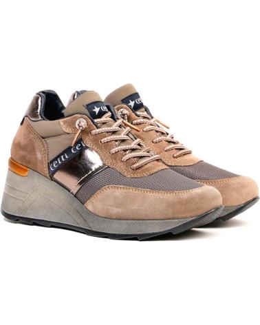 Sapatilhas de Mulher CETTI DEPORTIVAS EN COLOR PARA MUJER NEGRO