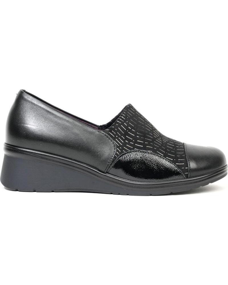 Halbschuhe für Damen PITILLOS MOCASINES 10033 NEGRO