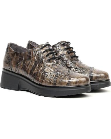 Schuhe für Damen PITILLOS ZAPATOS DE CORDON 10054 GRIS