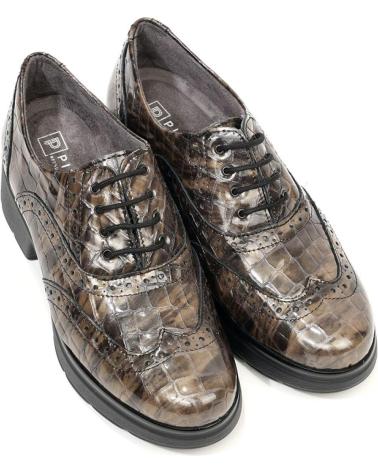 Schuhe für Damen PITILLOS ZAPATOS DE CORDON 10054 GRIS