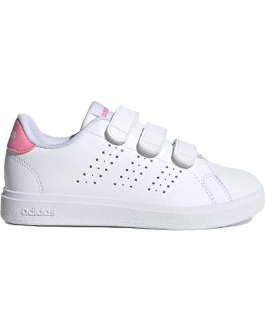 girl Trainers ADIDAS -ADVANTAGE BASE 2 0 ID1305-ZAPATILLAS BLANCAS DE DEPORTE CON MULTICOLOR