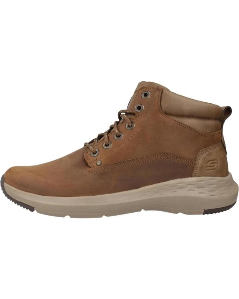Stiefel für Herren SKECHERS BOTAS PARSON-EDERIC HOMBRE CUERO MARRóN
