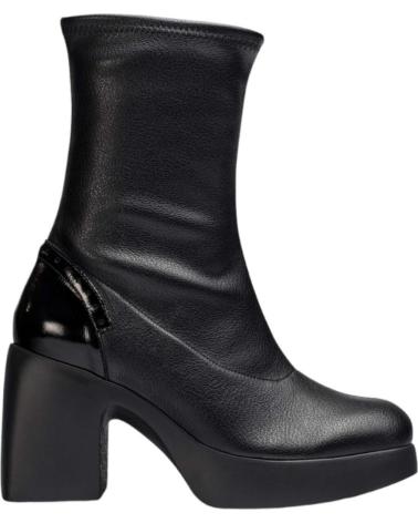 Stivali per Donna WONDERS BOTAS PIEL NEGRAS JUNEAU-MENORCA-NEGRO
