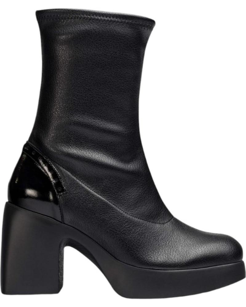 Stivali per Donna WONDERS BOTAS PIEL NEGRAS JUNEAU-MENORCA-NEGRO