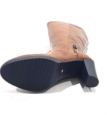 Botas de Mulher NERO GIARDINI BOTA VESTIR DE PIEL CON TACON Y PLATAFORMA CUERO