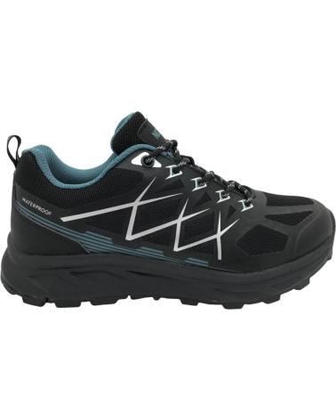 Woman Trainers NICOBOCO ZAPATILLA TREKKING MUJER SENDA NEGRO