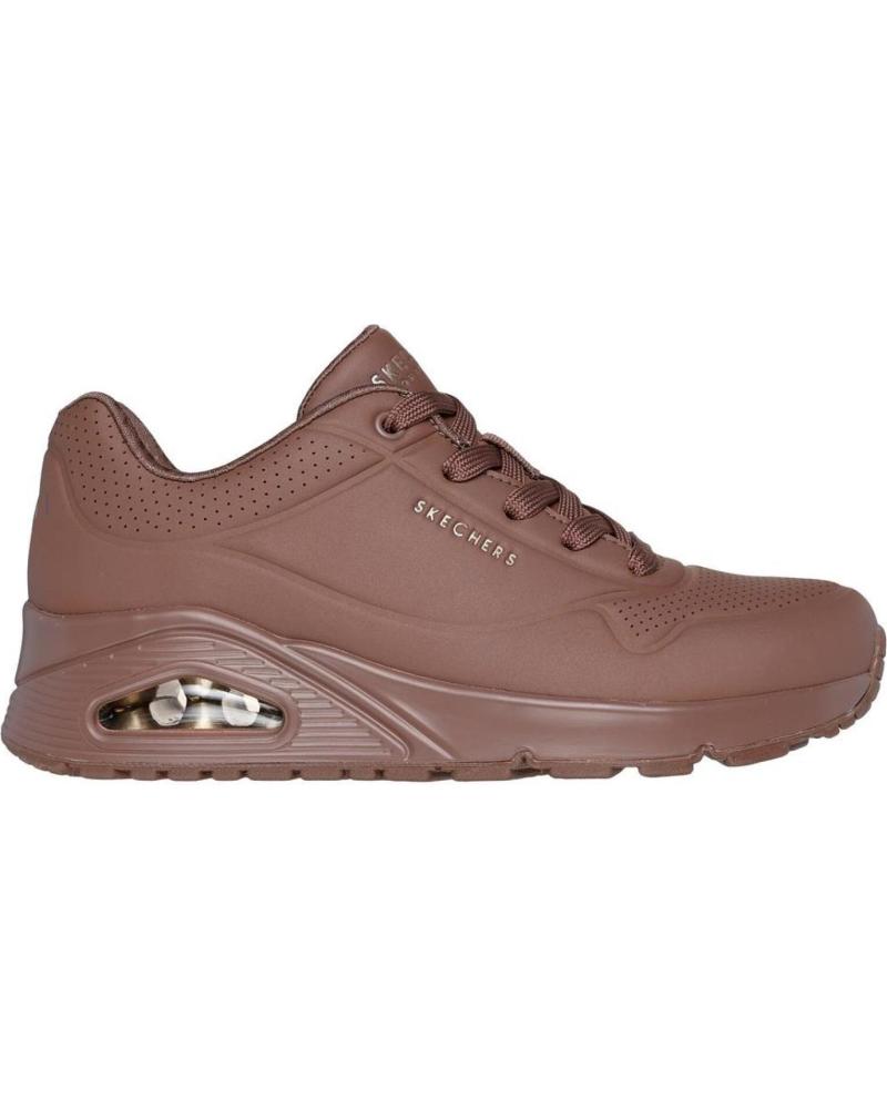 Deportivas de Mujer SKECHERS UNO STAND ON AIR MARRON