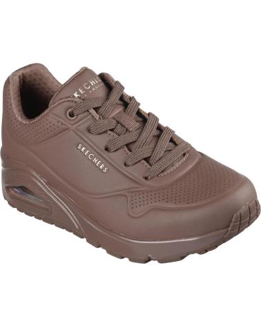 Deportivas de Mujer SKECHERS UNO STAND ON AIR MARRON