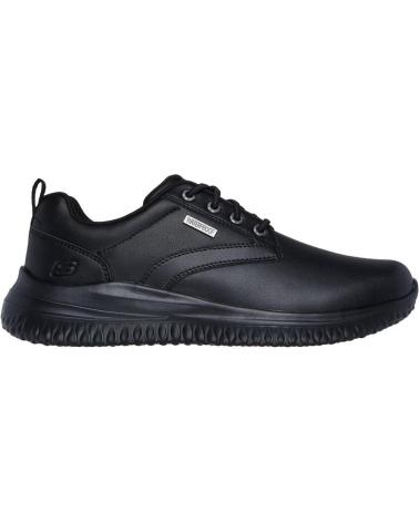 Man Trainers SKECHERS DELSON 3 0 - GLAVINE NEGRO
