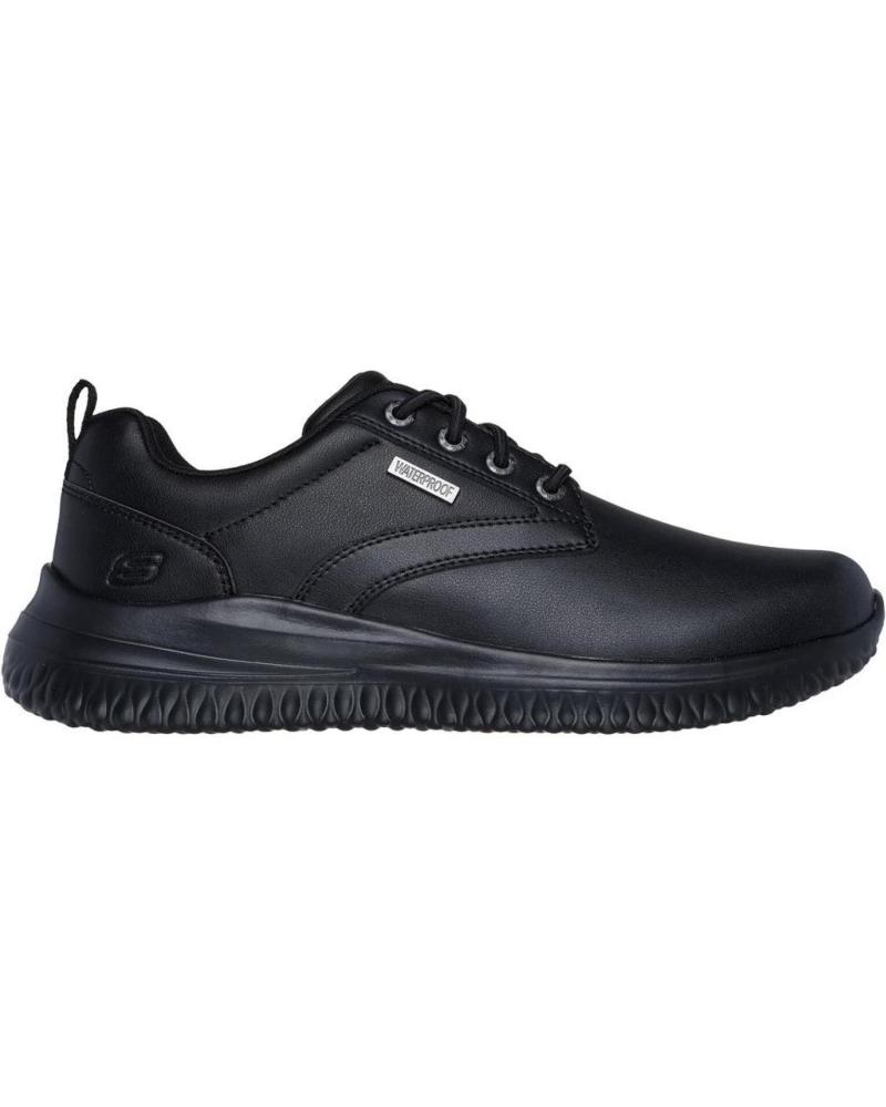 Man Trainers SKECHERS DELSON 3 0 - GLAVINE NEGRO