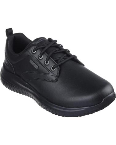 Man Trainers SKECHERS DELSON 3 0 - GLAVINE NEGRO
