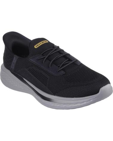 Esportes  de Homem SKECHERS SLIP-INS SLADE COHEN NEGRO