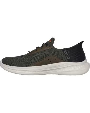 Esportes  de Homem SKECHERS SLIP-INS SLADE COHEN KAKI