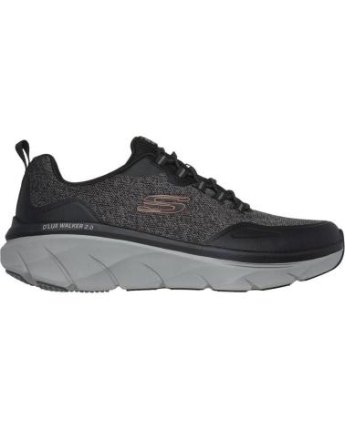Esportes  de Homem SKECHERS DLUX WALKER STEADYW NEGRO