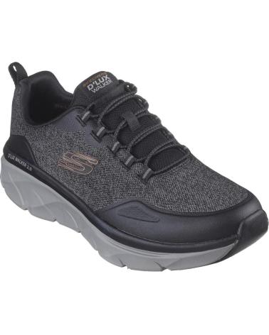 Esportes  de Homem SKECHERS DLUX WALKER STEADYW NEGRO