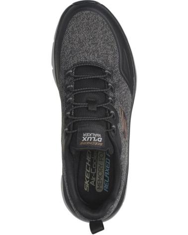 Esportes  de Homem SKECHERS DLUX WALKER STEADYW NEGRO