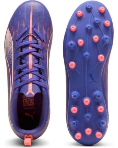 girl and boy Trainers PUMA ZAPATILLA ULTRA 5 PLAY MG LILA 107911-01 MORADO
