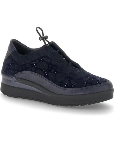Deportivas-De-Mujer-STONEFLY-ZAPATO-CASUAL-DE-ANTE-CON-CUNA-DE-GOMA-BLUE